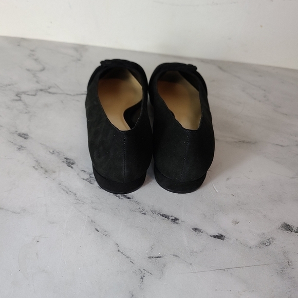 Alexandre Birman Vicky Black Leopard Pony Hair Pointed Toe Flats 7 NWT - Picture 5 of 9